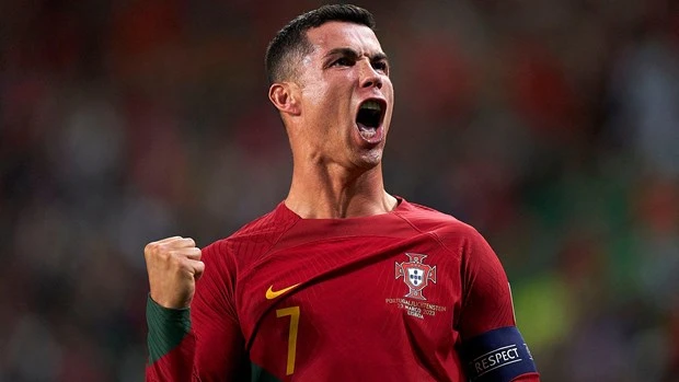 Cristiano Ronaldo quyết tâm cán mốc 200 trận đấu cho tuyển Bồ Đào Nha |  Vietnam+ (VietnamPlus)